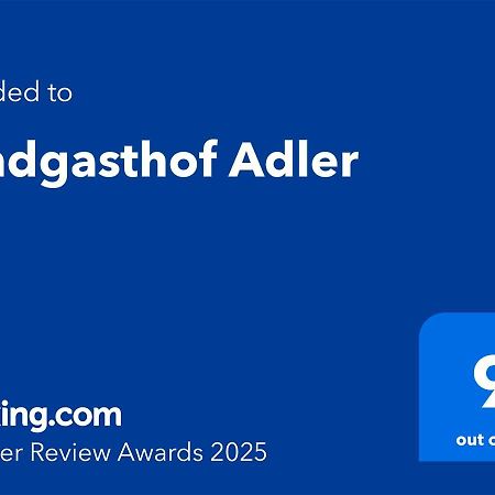 Landgasthof Adler Utzmemmingen Kültér fotó